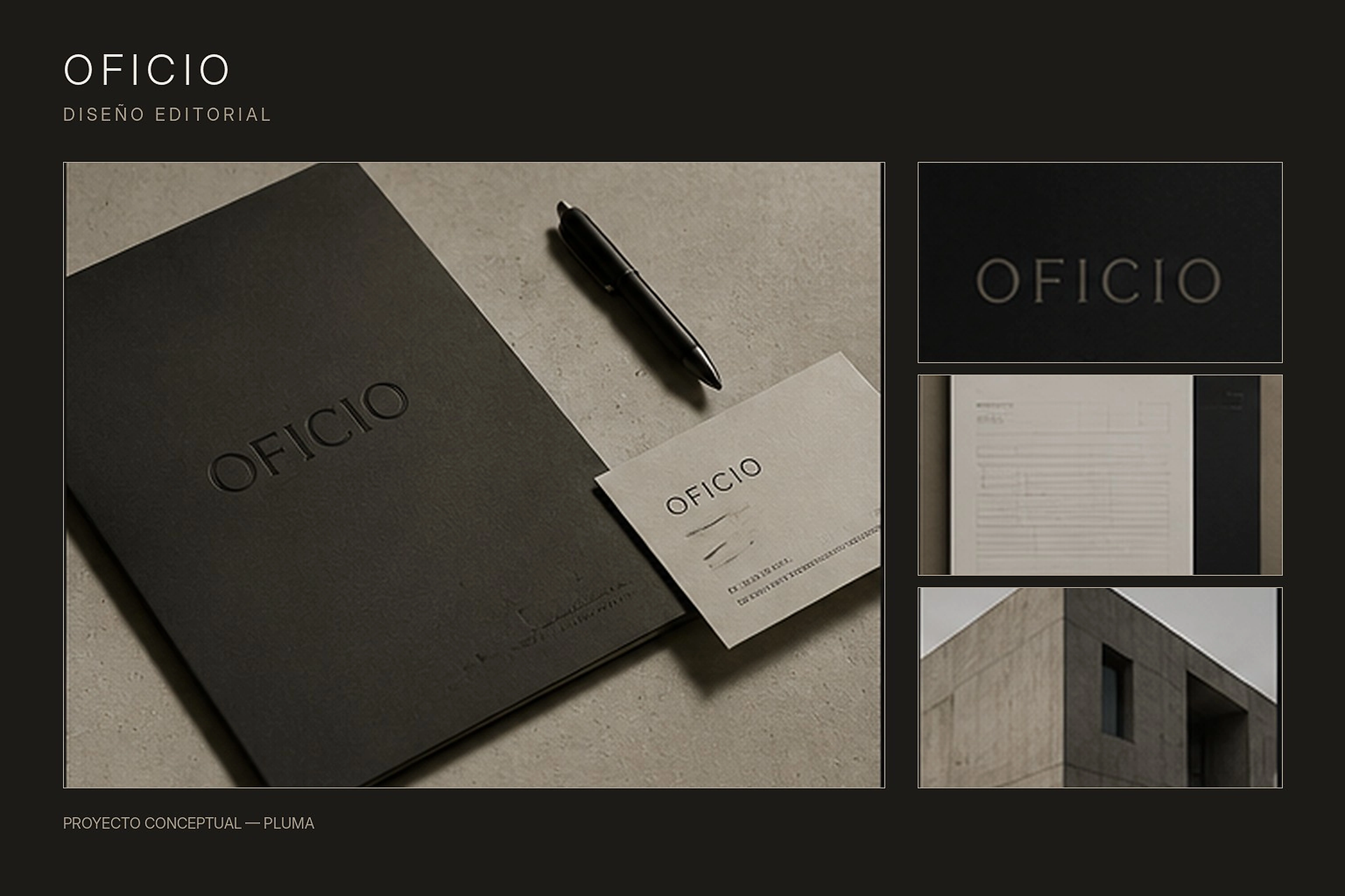 Presentación completa del proyecto conceptual OFICIO