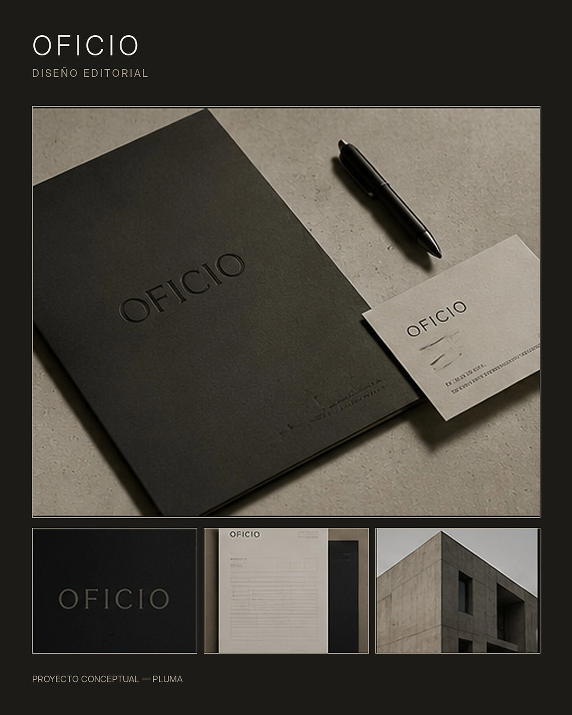 OFICIO — proyecto conceptual