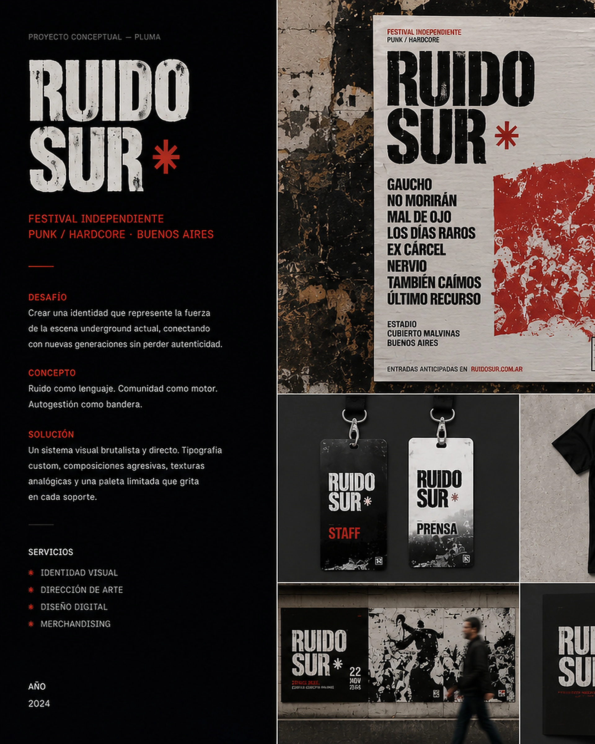 RUIDO SUR — proyecto conceptual